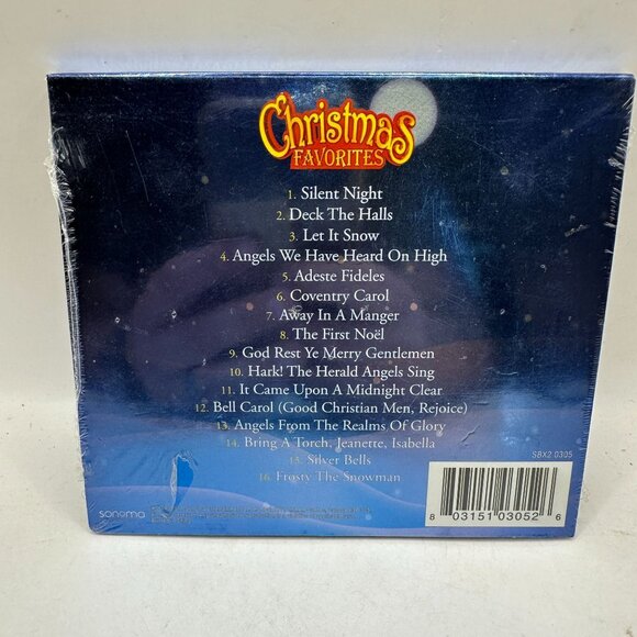 Christmas Favorites CD Featuring 101 Strings Orchestra 2011 Sonoma SBX2-0305 - Picture 2 of 2